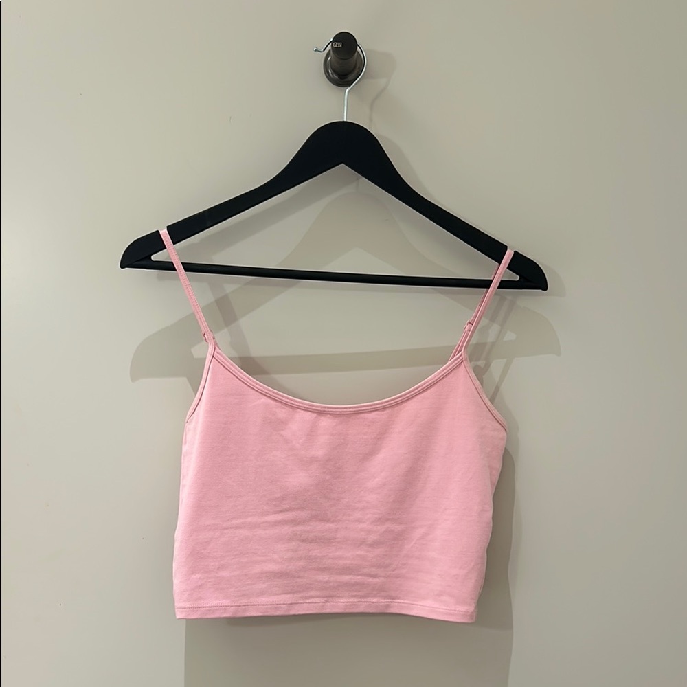Aritzia TNA Hold-It Top in Pink